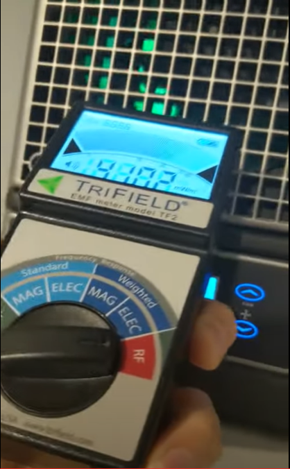 Trifield Meter EMF Test