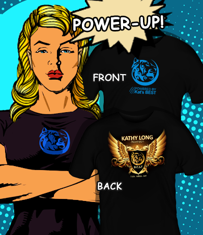 Power-Up T-Shirts - Kat's BEST constant energy