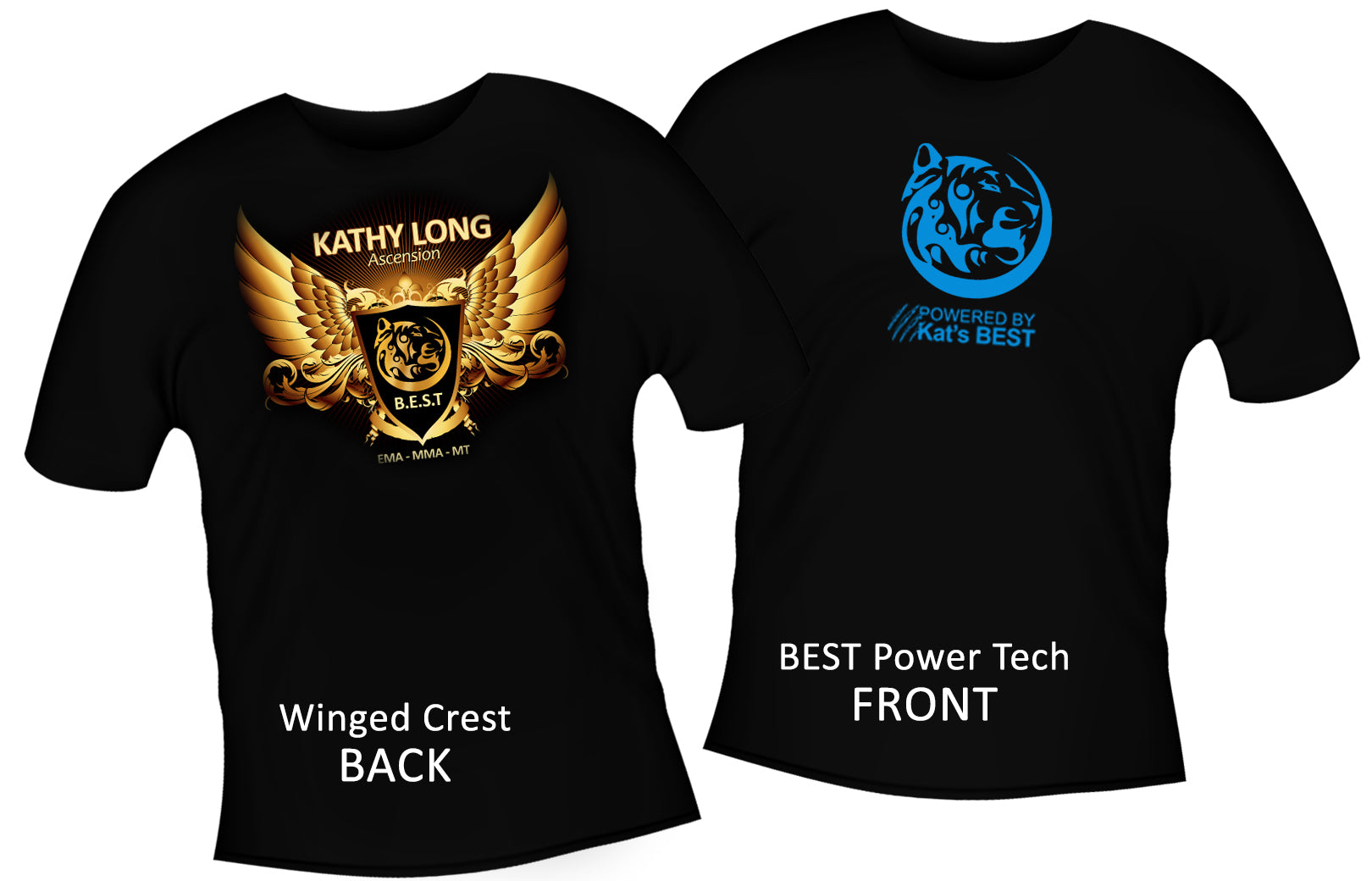 Power-Up T-Shirts - Kat's BEST constant energy